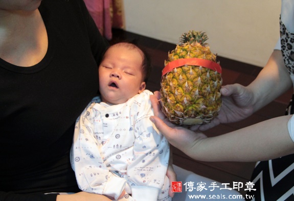 楊寶寶(新北汐止區到府嬰兒寶寶滿月剃頭理髮、免費到府嬰兒剃胎毛儀式吉祥話)。到府剃頭剃胎毛主持、專業拍照、DVD光碟、證書。★購買「臍帶章、肚臍章、胎毛筆刷印章」贈送：剃頭、收涎、抓周，三選一。2015.11.20 照片14